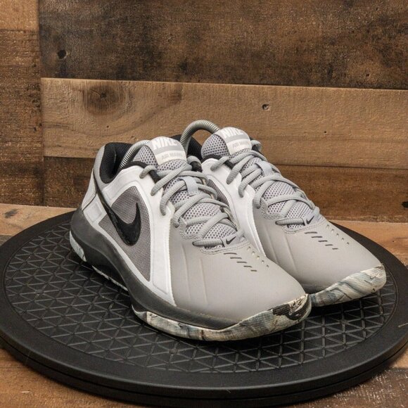 NIKE AIR MAVIN MENS ATHLETIC SHOES TRAINING GRAY BLACK WHITE MID SIZE 8 - Picture 3 of 9